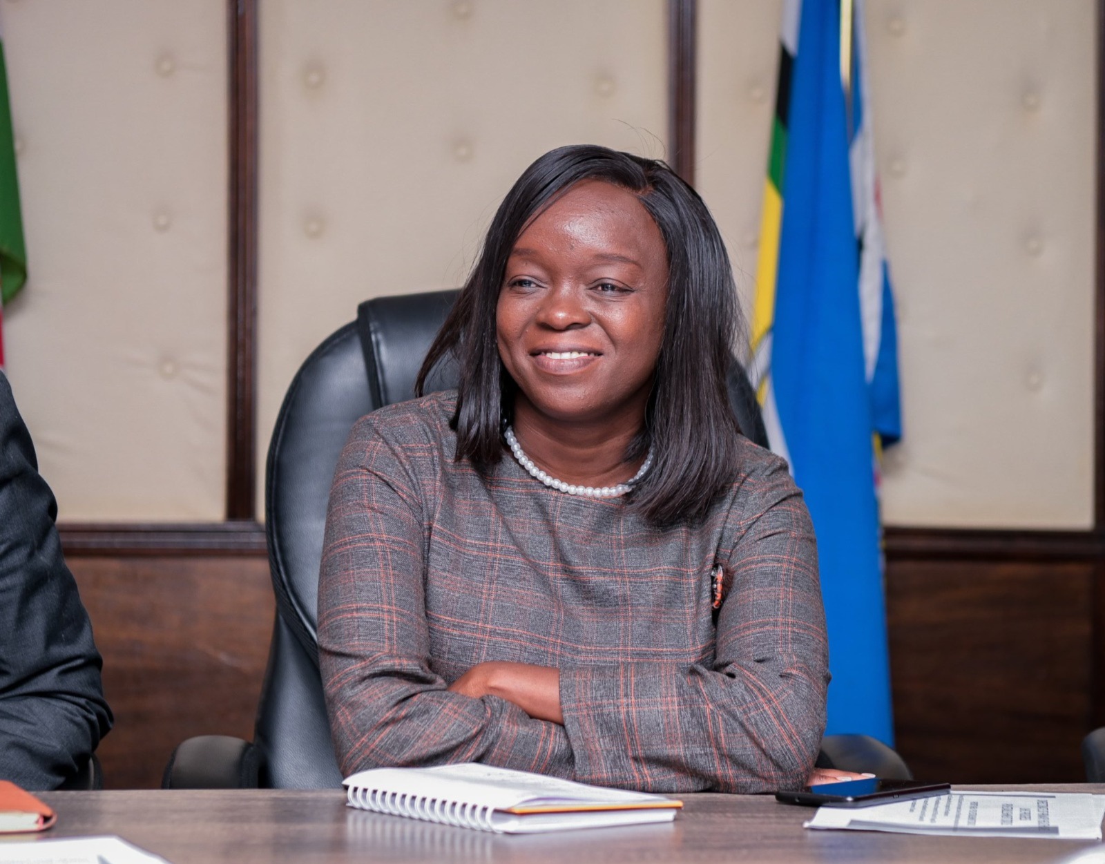 File image of Health Cabinet Secretary Deborah Barasa.